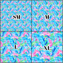 Load image into Gallery viewer, Printed Vinyl &amp; HTV Preppy Fronds I Pattern 12 x 12 inch sheet