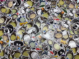 Sticker Pack My Neighbor Totoro Assorted Stickers for Water Bottle, iPhone, MacBook, Phone, Phone Case, Laptop, Journal, Skateboard, Bike, Snowboard