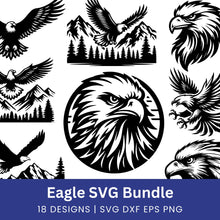 Load image into Gallery viewer, Eagle SVG Bundle