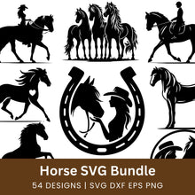 Load image into Gallery viewer, Horse SVG Bundle