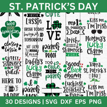 Load image into Gallery viewer, St. Patrick's Day SVG Bundle