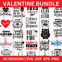 Load image into Gallery viewer, Valentine's Day SVG Bundle