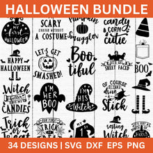 Load image into Gallery viewer, Halloween SVG Bundle