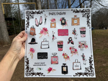 Load image into Gallery viewer, Sticker Sheet Paris Fashion 12 x 12 Sheet