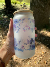 Load image into Gallery viewer, Drinkware 16 oz Frosted Glass Soda Can Shaped Drinking Glass with Chucky Charms Design