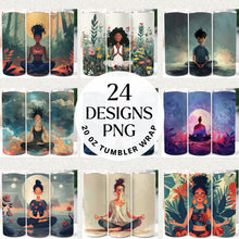 Load image into Gallery viewer, Meditation 20 oz Tumbler Bundle Digital Download