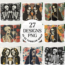 Load image into Gallery viewer, Skeleton Coffee 20 oz Tumbler Bundle Digital Download