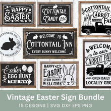 Load image into Gallery viewer, Easter Sign SVG Bundle