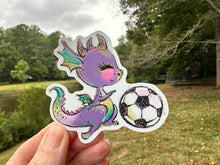 Load image into Gallery viewer, Sticker 14A Dragon Soccer Ball