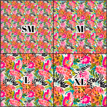 Load image into Gallery viewer, Printed Vinyl &amp; HTV Animal Print Floral i Pattern 12 x 12 inch sheet