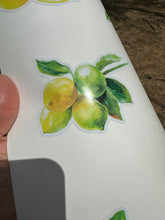 Load image into Gallery viewer, Sticker | 83 | LEMONS | Waterproof Vinyl Sticker | White | Clear | Permanent | Removable | Window Cling | Glitter | Holographic