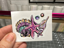 Load image into Gallery viewer, Sticker Pack Mermaids Assorted Stickers for Water Bottle, iPhone, MacBook, Phone, Phone Case, Laptop, Journal, Skateboard, Bike, Snowboard