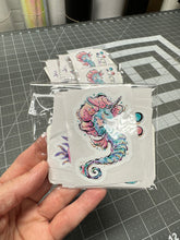 Load image into Gallery viewer, Sticker Pack Mermaids Assorted Stickers for Water Bottle, iPhone, MacBook, Phone, Phone Case, Laptop, Journal, Skateboard, Bike, Snowboard