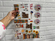 Load image into Gallery viewer, UV DTF Gang Sheet Decals 12 x 16 inches You Design