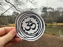 Load image into Gallery viewer, Sticker 7o Yoga Element OHM with Frame CLEARANCE