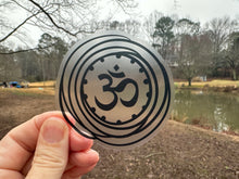 Load image into Gallery viewer, Sticker 7o Yoga Element OHM with Frame CLEARANCE