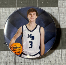 Load image into Gallery viewer, Custom Pin Back Button Graduation Birthday Party Celebration