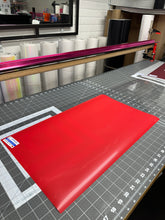 Load image into Gallery viewer, 3D Metallic Red, Blue, Silver, Gold Puff Heat Transfer Vinyl HTV 12 x 19 inch sheets