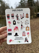 Load image into Gallery viewer, Sticker Sheet 94 Set of little planner stickers Paris Fashion