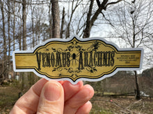 Load image into Gallery viewer, Sticker 25J Vintage Venomus Arachnis Label Wrap 4 inches wide