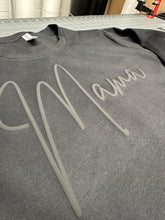 Load image into Gallery viewer, Sweatshirt Mama Puff HTV Next Level or Bella Canvas Adult Crewneck