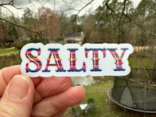 Load image into Gallery viewer, Sticker | 1J | Serape Salty | Waterproof Vinyl Sticker | White | Clear | Permanent | Removable | Window Cling | Glitter | Holographic