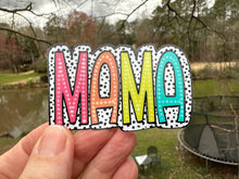 Load image into Gallery viewer, Sticker |  | Mama | Waterproof Vinyl Sticker | White | Clear | Permanent | Removable | Window Cling | Glitter | Holographic