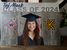 Load image into Gallery viewer, Yard Sign Senior Graduate Custom School Custom Photo
