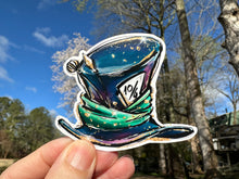 Load image into Gallery viewer, Sticker 21G Alice in Wonderland Mad Hatter Hat