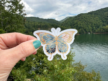 Load image into Gallery viewer, Window Stickers | Butterfly Stickers | 3 inch stickers | 12 x 12 sheet permanent adhesive | Static Clings