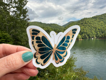 Load image into Gallery viewer, Window Stickers | Butterfly Stickers | 3 inch stickers | 12 x 12 sheet permanent adhesive | Static Clings