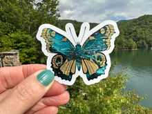 Load image into Gallery viewer, Window Stickers | Butterfly Stickers | 3 inch stickers | 12 x 12 sheet permanent adhesive | Static Clings
