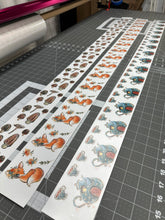 Load image into Gallery viewer, Sticker Pack Fall Fairies Assorted Stickers for Water Bottle, iPhone, MacBook, Phone, Phone Case, Laptop, Journal, Skateboard, Bike, Snowboard