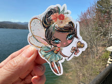 Load image into Gallery viewer, Sticker Pack Fall Fairies Assorted Stickers for Water Bottle, iPhone, MacBook, Phone, Phone Case, Laptop, Journal, Skateboard, Bike, Snowboard