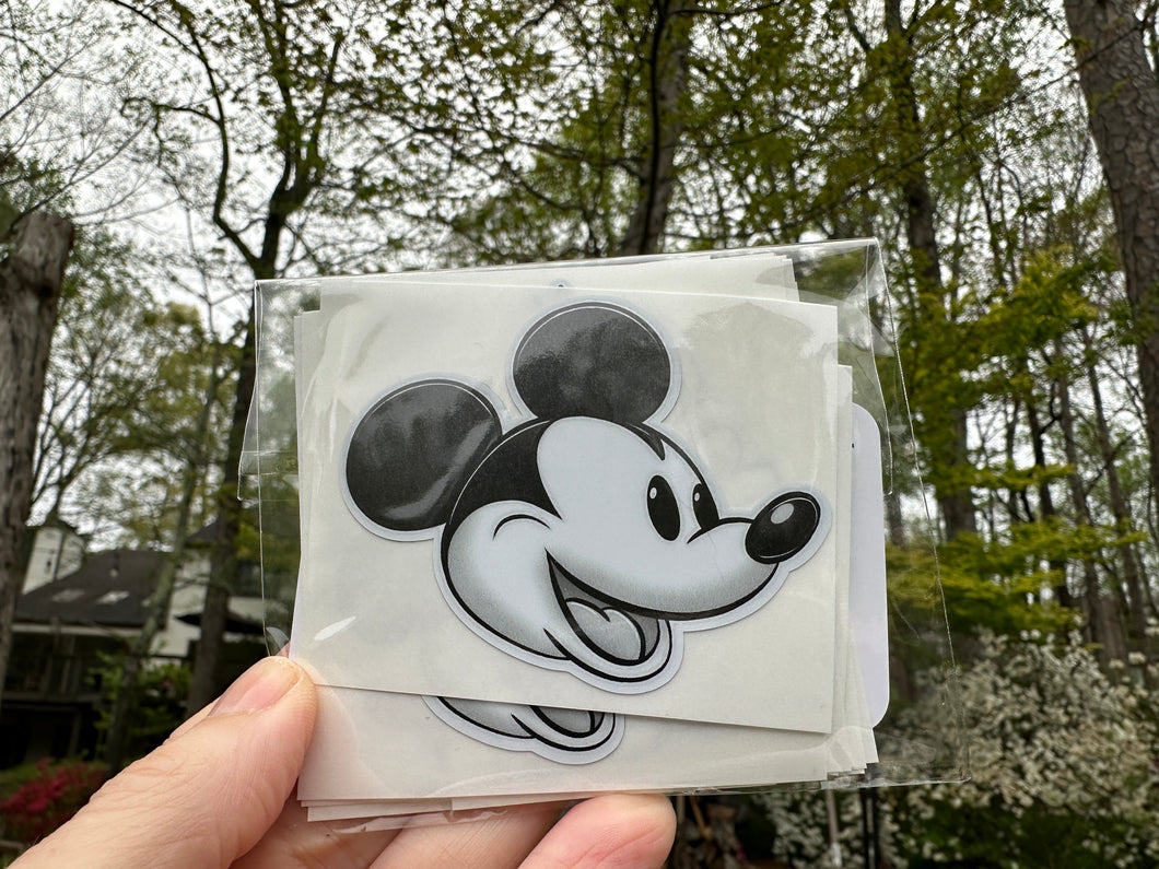 Sticker Pack Steamboat Willie Assorted Stickers for Water Bottle, iPhone, MacBook, Phone, Phone Case, Laptop, Journal, Skateboard, Bike, Snowboard