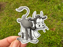 Load image into Gallery viewer, Sticker | 33H | Steamboat Willie | Waterproof Vinyl Sticker | White | Clear | Permanent | Removable | Window Cling | Glitter | Holographic