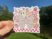 Load image into Gallery viewer, Sticker Pack Retro Coquette Assorted Stickers for Water Bottle, iPhone, MacBook, Phone, Phone Case, Laptop, Journal, Skateboard, Bike, Snowboard