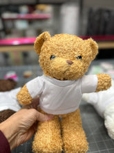 Load image into Gallery viewer, Kappa Delta Teddy Bear Stuffed Animal KD on the shirt Sorority Gift