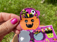 Load image into Gallery viewer, Sticker Sheet Trick or Treat Halloween Half Sheet