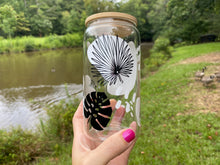 Load image into Gallery viewer, Drinkware 16 oz Clear Glass Soda Can Shaped Drinking Glass with Vinyl Designs