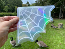 Load image into Gallery viewer, Clear Window Stickers Great for Window Corners for Halloween Set of 2