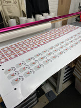 Load image into Gallery viewer, Sticker | 74P | Spooky Ghost | Waterproof Vinyl Sticker | White | Permanent