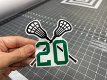 Load image into Gallery viewer, Lacrosse Sticks Player Number