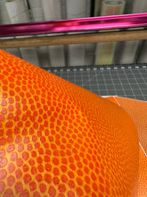 Load image into Gallery viewer, Printed Adhesive Vinyl BASKETBALL Pattern 12 x 12 inch sheet