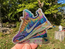Load image into Gallery viewer, Sneakers Sticker 72P UV Printed on Clear Matte Vinyl with Permanent Adhesive