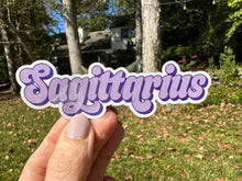 Load image into Gallery viewer, Sticker | Zodiac Name | Waterproof Vinyl Sticker | Permanent | M