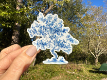 Load image into Gallery viewer, Sticker |  | Toile Japanese Maple Tree | Waterproof Vinyl Sticker | White | Clear | Permanent | Removable | Window Cling | Glitter | Holographic