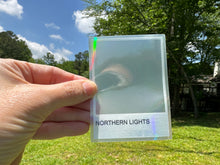 Load image into Gallery viewer, Northern Lights | Suncatcher Sticker | Holographic | Rainbow Maker | Sun Catcher | Magic Window Decal | 3 x 4 or 6 x 8 | Reposition-able