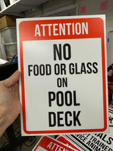 Load image into Gallery viewer, Aluminum Signage 8 x 12 inch Metal Sign