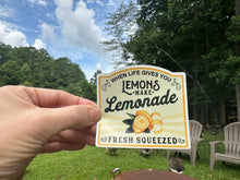 Load image into Gallery viewer, Sticker 9A When Life Gives You Lemons Make Lemonade